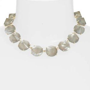 KENDRA SCOTT Jolie Statement Necklace - Gray Illusion